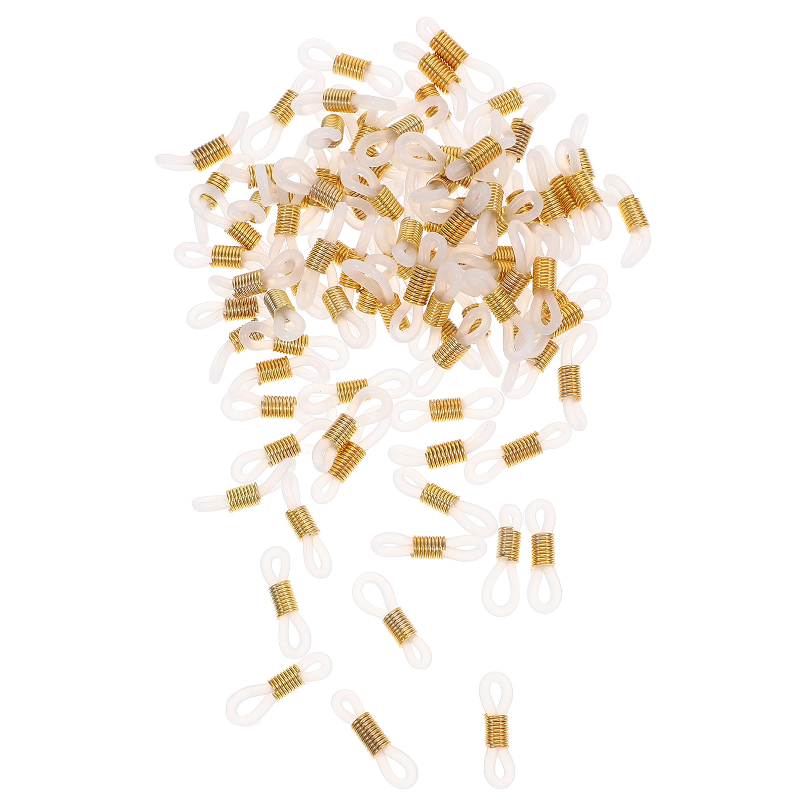 Sunglass Retainer Cord - 100 szt. silikonowych końcówek łańcuszków do