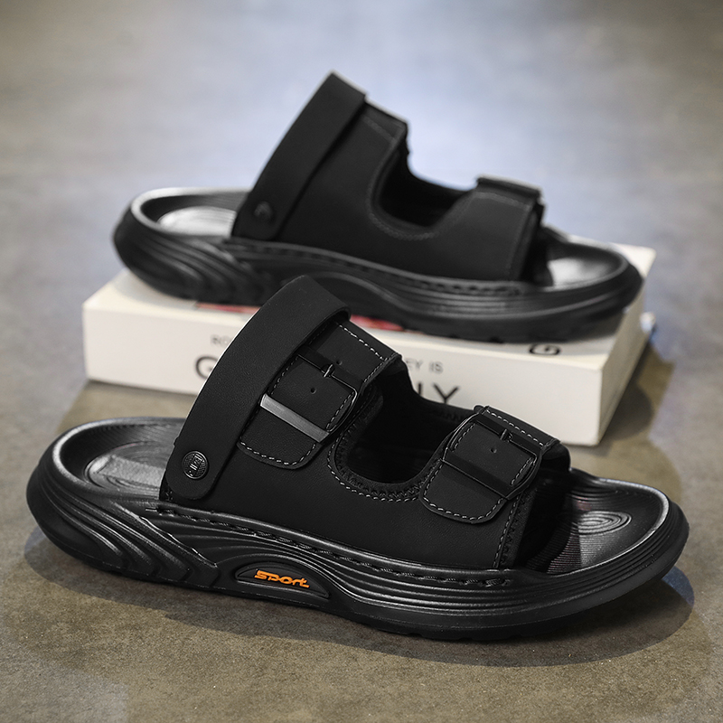 Skórzane męskie klapki na plat – Flip Flop Leather Men recenzja i cena