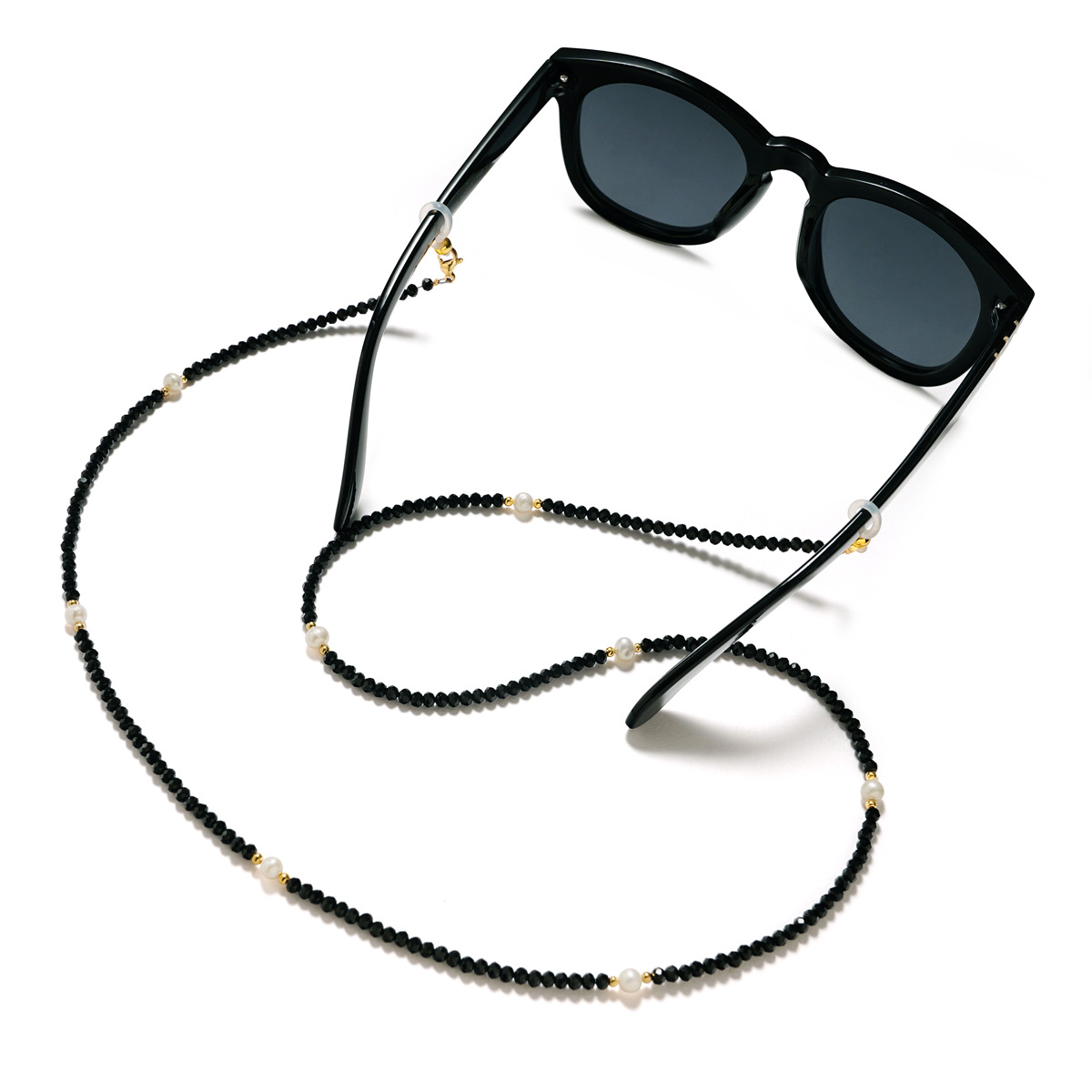 Perłowy kryształowy łańcuszek  – Sunglass Retainer Cord recenzja i cena