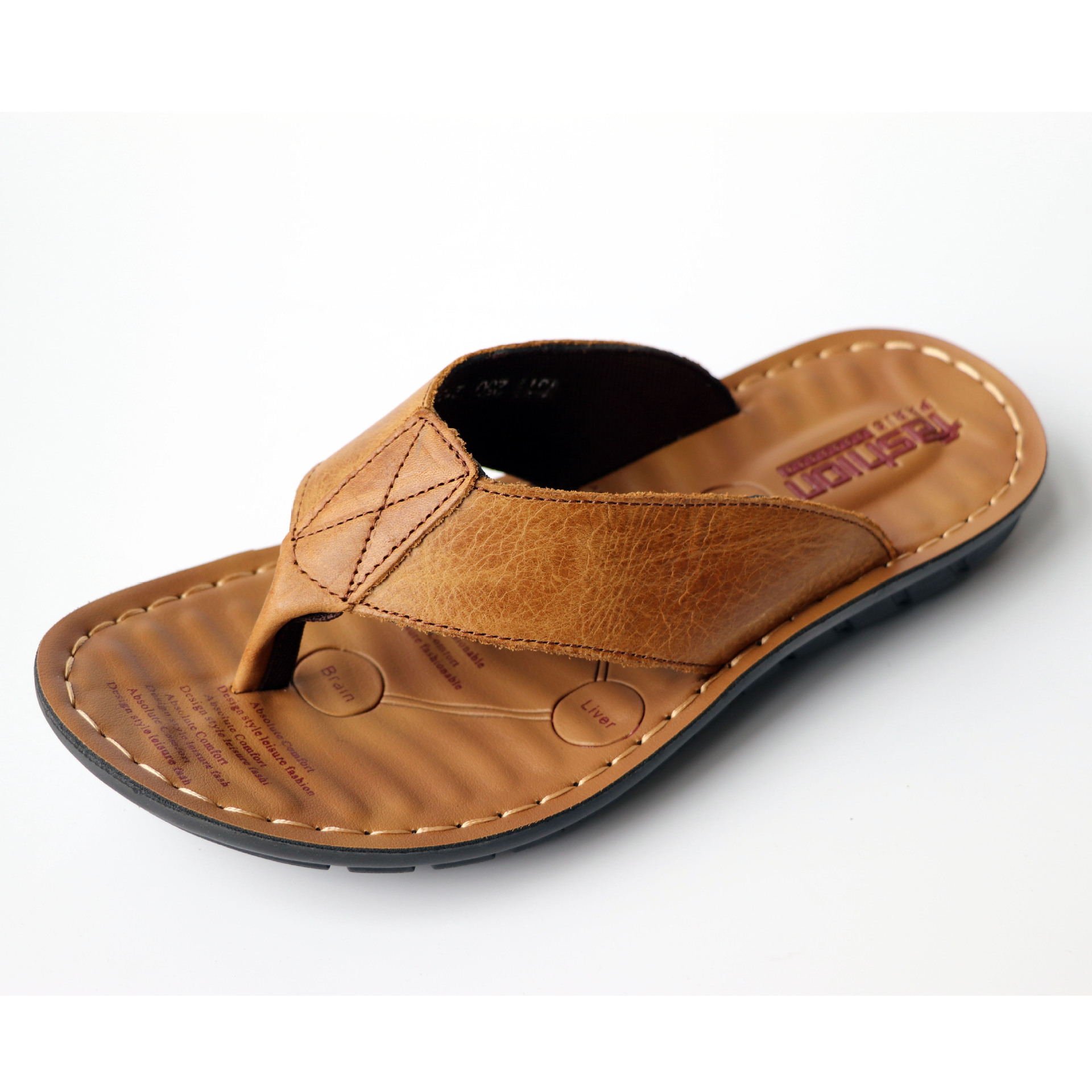 2026 Skórzane męskie klapki ja – Flip Flop Leather Men recenzja i cena