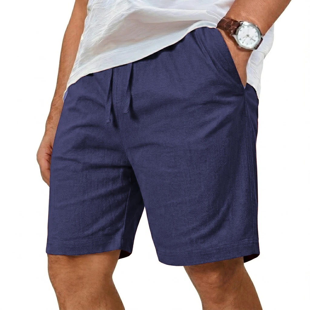 Luźne, lekkie, bawełniano-lnia – Short Linen Drawstring recenzja i cena