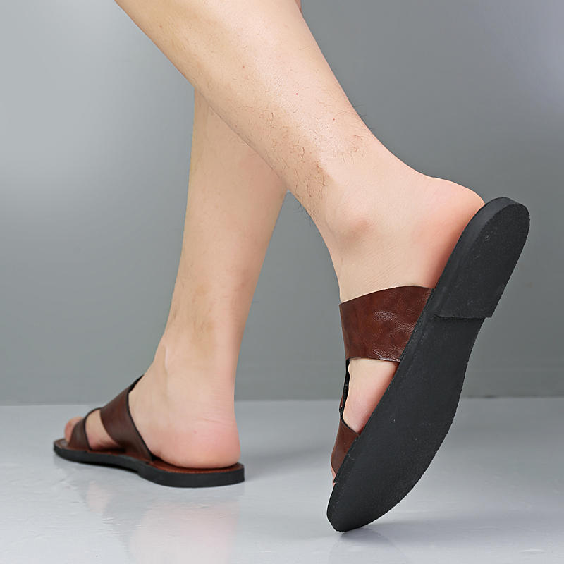 Ręcznie Robione Skórzane Klapk – Flip Flop Leather Men recenzja i cena